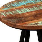 vidaXL Tabourets de bar lot de 2 bois massif de récupération