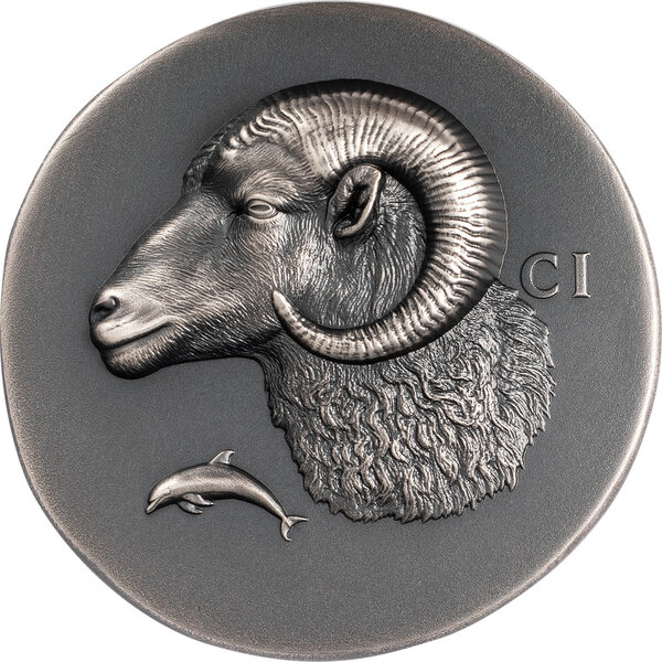 Monnaie KRIOS Numismatic Icons 1 Oz Argent 5$ Cook Islands 2026 (PRÉCOMMANDE)