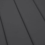 vidaXL Coussin de chaise longue anthracite mélangé 186x58x4 cm tissu