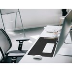 Sous-main Antidérapant 530 x 400 mm Bords Rainurés Gris DURABLE