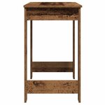 vidaXL Bureau vieux bois 100x45x75 cm bois d'ingénierie