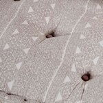 vidaXL Coussin 2 Pièces Marron 70 x 70 x 36 cm Polyester