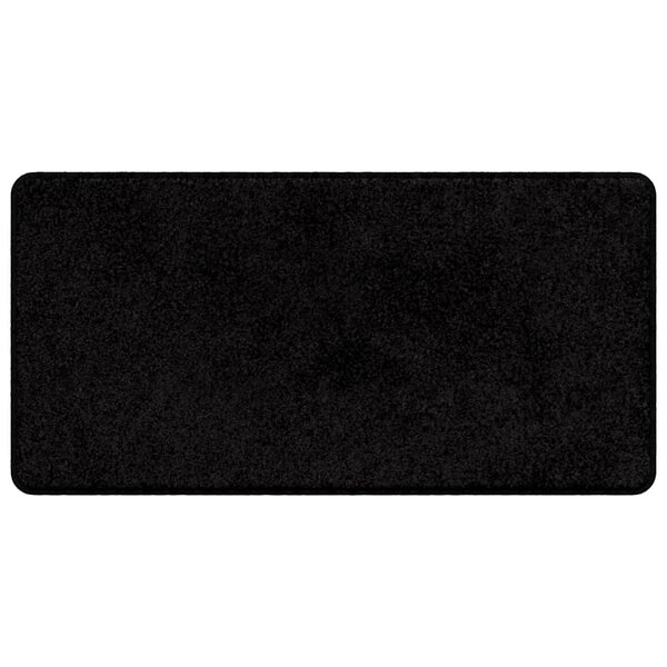 vidaXL Tapis Couloir Noir 50 x 100 cm