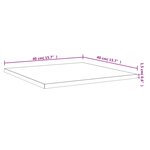 vidaXL Étagères murales 4 Pièces sonoma gris 40x40x1 5 cm bois ingénierie