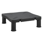 vidaXL Support de moniteur Noir 33 5x34x10 5 cm