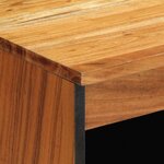 vidaXL Buffet avec étagère Marron 60 x 33 x 75 cm Bois d'acacia massif