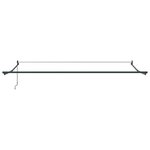 vidaXL Auvent Rétractable Noir 400 × 300 cm Polyester
