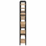 vidaXL Étagère chêne artisanal 156 x 25 x 167.5 cm Bois d'ingénierie