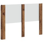 vidaXL Tête de lit Bois ancien Bois d'ingénierie