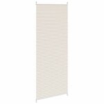 vidaXL Store plissé 70x200 cm Crème
