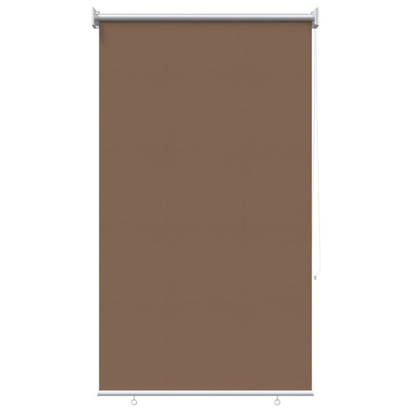 vidaXL Store roulant extérieur protection UV Taupe Polyester