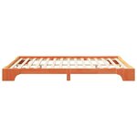 vidaXL Cadre de lit Marron 160 x 220 cm Pin massif