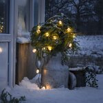 Konstsmide guirlande lumineuse avec 40 ampoules ovales transparentes