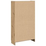 vidaXL Buffet haut Chêne artisanal 82 5x30 5x150 cm Bois d'ingénierie