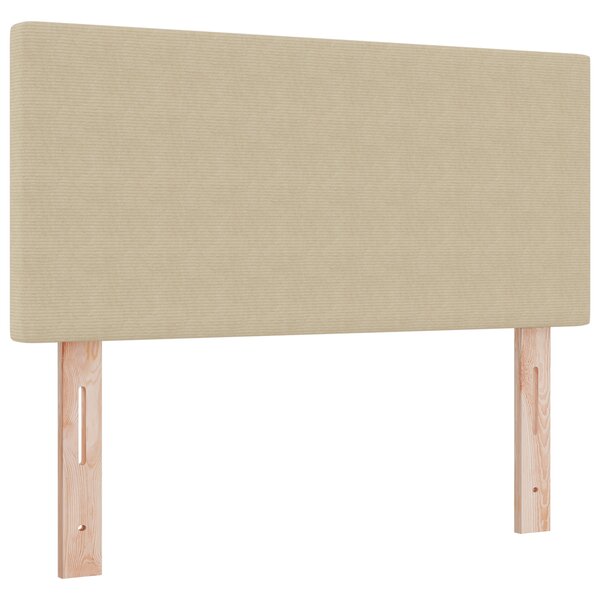 Tête de lit vidaXL Design Simple Vert Clair Gris 100 cm Tissu Cordon