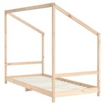 vidaXL Cadre de lit pour enfants 2x(90x190) cm bois de pin massif