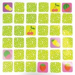 18 pochettes surprises Surprise Market - Peluche fruits ou légumes 10 cm stickers et cartes mémo