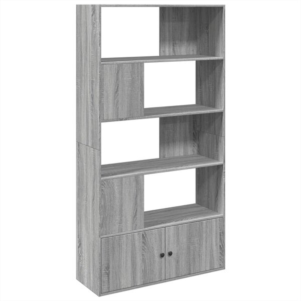 vidaXL Bibliothèque sonoma gris 100x36x189 cm bois d'ingénierie
