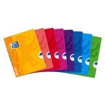 OXFORD   Cahier Openflex agrafé - 17 x 22 cm - 96 pages - Seyes