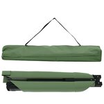 vidaXL Lit de camping pliant 2 Pièces Amy jaune Tissu Oxford
