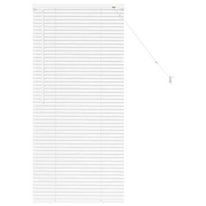 vidaXL Stores vénitiens Blanc 130 x 60 cm Aluminium