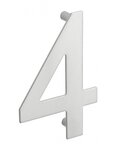 THIRARD - Chiffre 4 à visser  inox  H.100mm