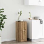 vidaXL Armoire d'apothicaire chêne artisanal bois d'ingénierie