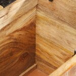 vidaXL Banc d'entrée 103x33x72 cm Bois de manguier solide