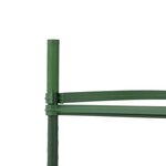 vidaXL Cages à tomates 8 Pièces 116 cm acier et PP