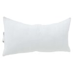 vidaXL Oreiller Blanc Mélange de 105gsm 50  coton et 50  polyester