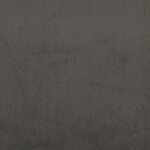 vidaXL Tête de lit murale 12 Pièces Gris foncé Velours
