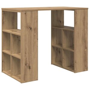 vidaXL Bureau chêne artisanal 90 x 50 x 75 cm Bois d'ingénierie
