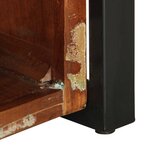 vidaXL Table basse multicolore 90x50x36 cm bois de récupération massif