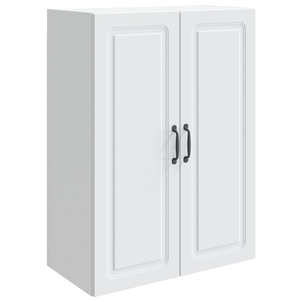 vidaXL Armoire Murale Blanc 66 x 34 5 x 90 cm Bois d'ingénierie