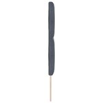 vidaXL Tête de lit en velours gris foncé avec design de blocs en diamant - 160 cm