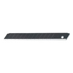 Lames de rechange ABB-10B pour cutter - 9 mm, Noir (paquet 10 unités)