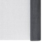 vidaXL Écran en treillis Fibre de verre 80x1000 cm Gris