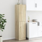 vidaXL Armoire d'apothicaire chêne sonoma bois d'ingénierie