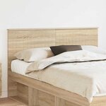 vidaXL Tête de lit Chêne Sonoma 140 cm Bois d'ingénierie