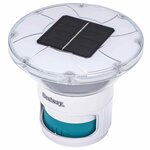 Bestway Lumière solaire flottante Blanc Ø 7 6 cm PC et ABS