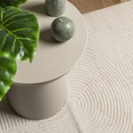 vidaXL Tapis IZA poils courts style scandinave crème 80x150 cm