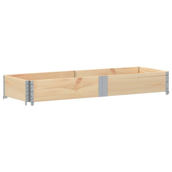 vidaXL Jardinière 150x50 cm bois de pin massif