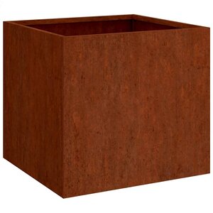 vidaXL Jardinière 32x30x29 cm acier corten