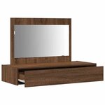 vidaXL Table de Toilette Marron 100 x 40 x 70 cm Bois d'ingénierie