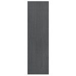 vidaXL Bibliothèque/Séparateur de pièce Gris 40x30x103 5 cm Pin massif