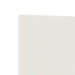 Tête de lit LED vidaXL Design Simple Crème 90 cm Tissu Cordon