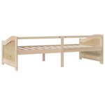 vidaXL Lit de repos 3 places sans matelas 90x200 cm
