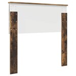 vidaXL Tête de lit Chêne fumé 90 cm Bois d'ingénierie