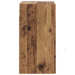 vidaXL Armoire Murale 59 x 31 x 60 cm Bois d'ingénierie Bois ancien