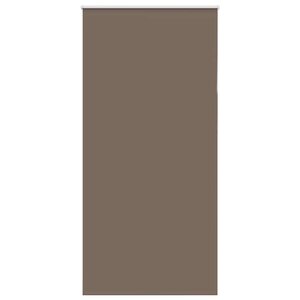 vidaXL Store enrouleur occultant café 115x210cm largeur du tissu
